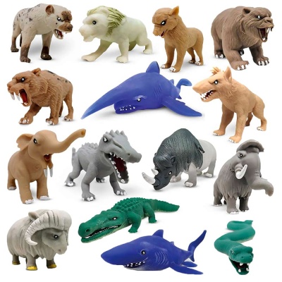 Фигурки тянучки сюрприз Доисторические хищники Sbabam 6-CN-23 1